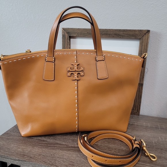 TORY BURCH   Bag, McGraw Satchel, NWOT - Picture 2 of 7